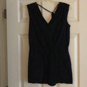 Loft navy romper